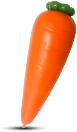 Realistic Squishy Carrot Food Prop