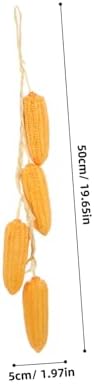 STOBAZA 3 Pcs Artificial Corn String Hanging Decor