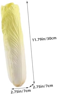 MAGICLULU Realistic Fake Chinese Cabbage Artificial Vegetable Decor