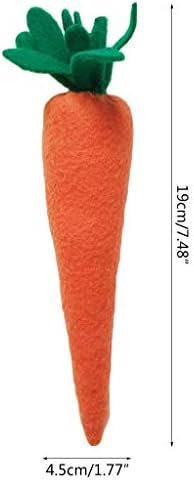 Artificial Carrots for Home Kitchen Easter Decor Garden Display
