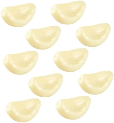 BESPORTBLE 10pcs Garlic Models Artificial Vegetables Keychain Decor Props
