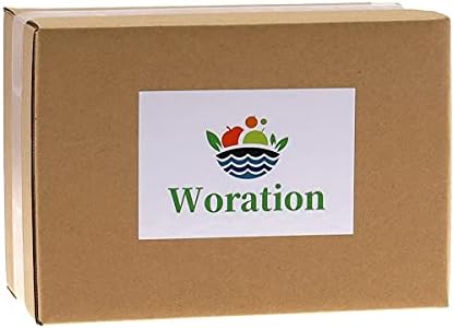 Woration Fake Pumpkin Decoration 84 Inch Yellow Artificial Vegetable