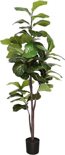 6FT Fiddle Leaf Fig Artificial Tree with Pot