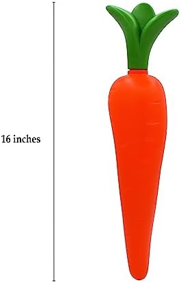 Giant Artificial Carrot Prop for Cosplay and Decor