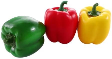 Artificial Bell Pepper Decoration for Home Kitchen