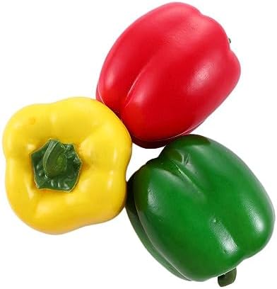 Artificial Bell Pepper Decoration for Home Kitchen