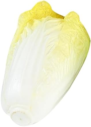 Lifelike Fake Cabbage Artificial Vegetable Decor for Home and Kitchen