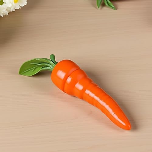 YuanHolumid Orange Artificial Carrot Decor