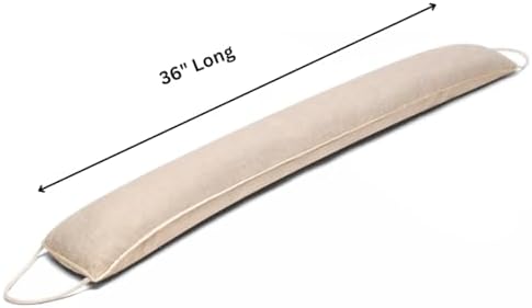 Linen Weighted Door Draft Stopper 36 Inch