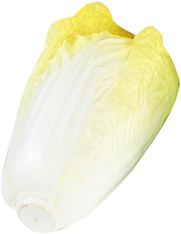 Happyyami Artificial Vegetables Realistic Chinese Cabbage Decor
