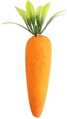 Kopida 12Pcs Set Artificial Carrots for Easter Decor