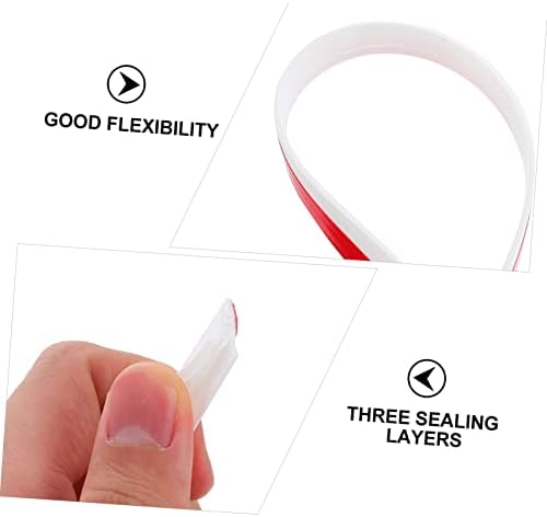 Lurrose Door Frame Seal 28mm Draft Stopper Weatherproof Sound Insulation Strip