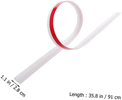 STOBOK 1 Piece Door Bottom Seal Strip for Soundproofing and Insulation