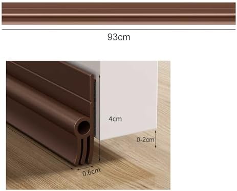 Under Door Draft Stopper with Adhesive 39 Inch Length 15 Inch Width
