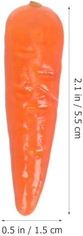 30Pcs Mini Foam Carrots for Decor and Props