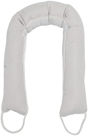 Jinlorion Door Snake Draft Stopper Soft Material Noise Blocking Washable Beige