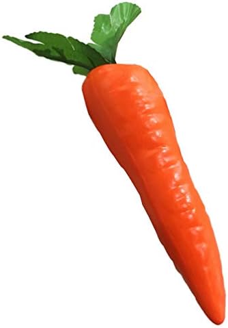 BESTOYARD 12pcs Artificial Carrots for Home Decor and Party