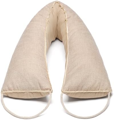 Linen Weighted Door Draft Stopper 36 Inch