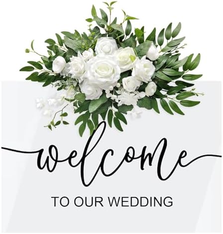 Elegant Artificial Flower Swag for Wedding Ceremony