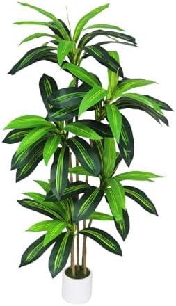 Gaoqisi Artificial Dracaena Tree 5FT Decor