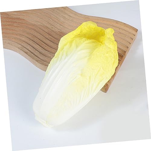 Lifelike Chinese Cabbage Artificial Decor for Kitchen Display
