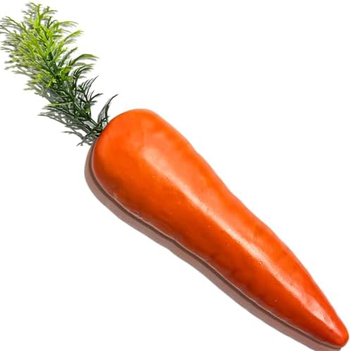 Vaulted Skulls Fake Carrot 9 Inch Realistic Decoration
