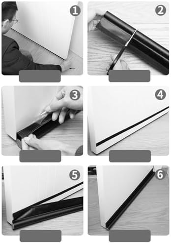 Under Door Draft Blocker Soundproofing Door Sweep 377 Inch Noise Reducer