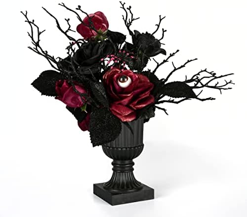 National Tree Company Artificial Halloween Tree with Black Urn