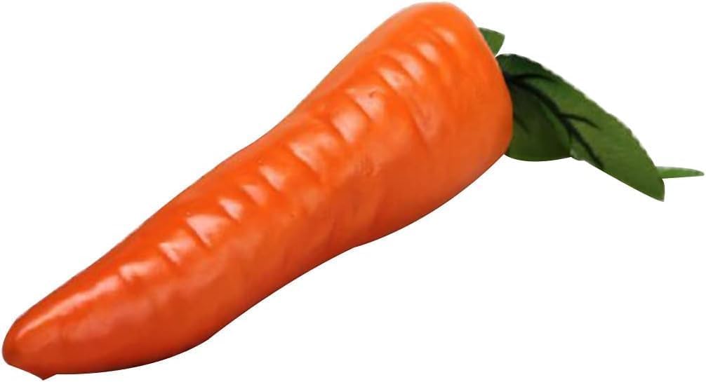 Lifelike Carrot Artificial Decorative Plant for Home Use