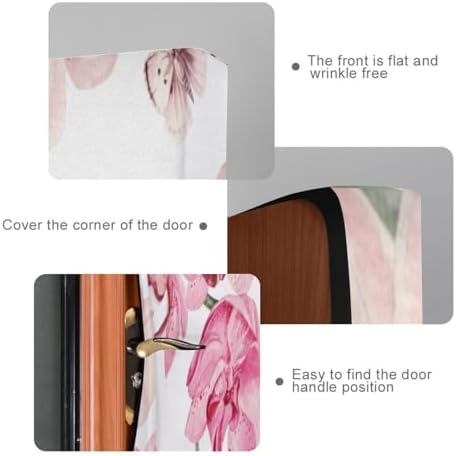 Susiyo Watercolor Orchid Halloween Door Cover