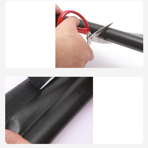 Door Draft Stopper 38 Inch Orange Weather Stripping Seal