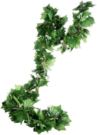 91 Foot 12 Strands Artificial Grape Vine Garland for Home Wedding Party