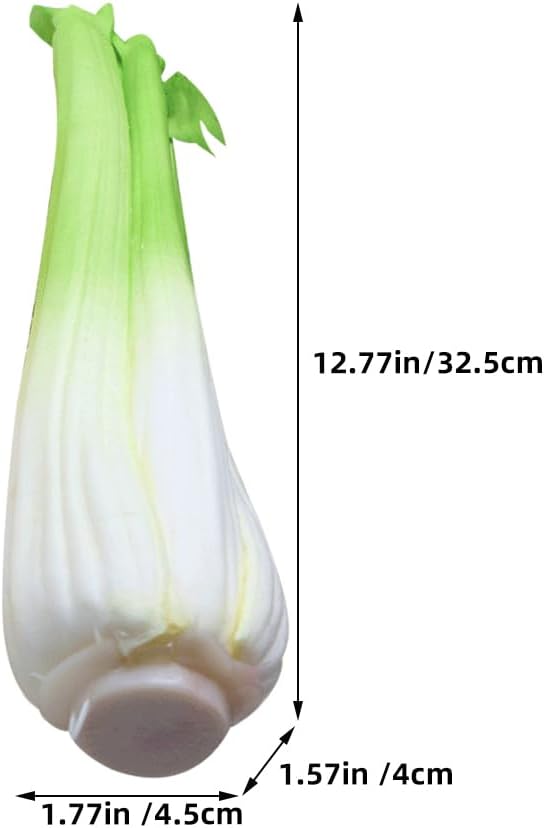 LOGOFUN Artificial Celery Photo Prop for Display