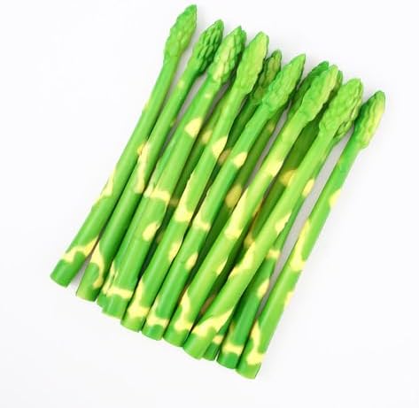 16 Pcs Realistic Artificial Asparagus Decor Set