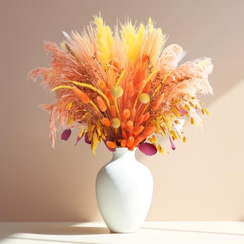 107 Pcs Artificial Dried Flowers Bouquet Boho Fall Decor
