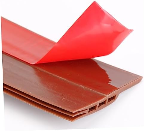 Silicone Door Seal Strip Heat Cold Resistant Self Adhesive Draft Stopper