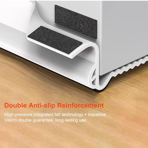 93cm Under Door Draft Stopper with Silent Felt and PVC