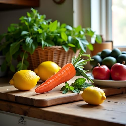 Sluswallow 1Pc Orange Artificial Carrot Home Decor