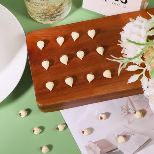 CHGCRAFT 20Pcs Mini Garlic Resin Artificial Decor