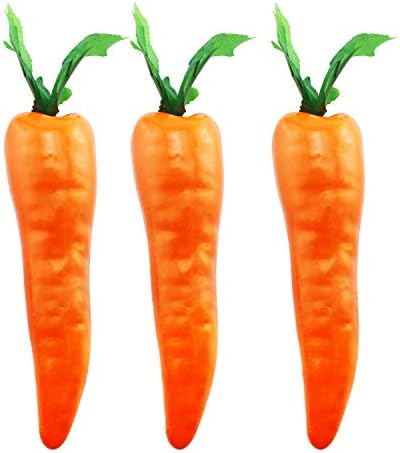 Tegg Artificial Carrot 3PCS Realistic Home Decoration