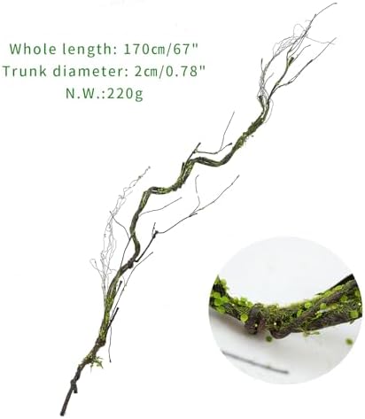 2Pcs 67in Artificial Tree Branches for Home Garden Decoration