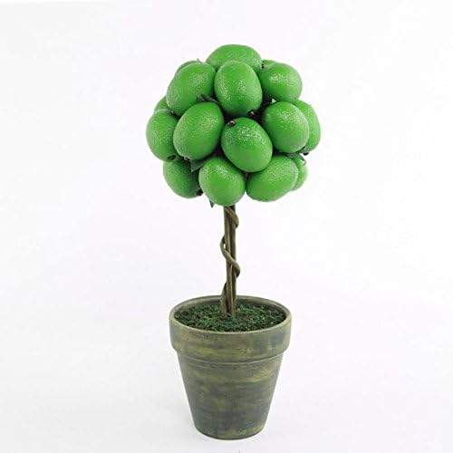 Flora Bunda Artificial Lime Topiary 12 Inch