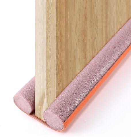 Adjustable Door Draft Stopper 366 Inch Orange