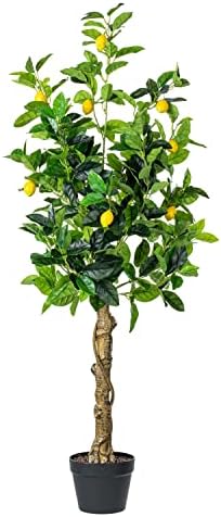Vickerman 51 Inch Artificial Lemon Tree