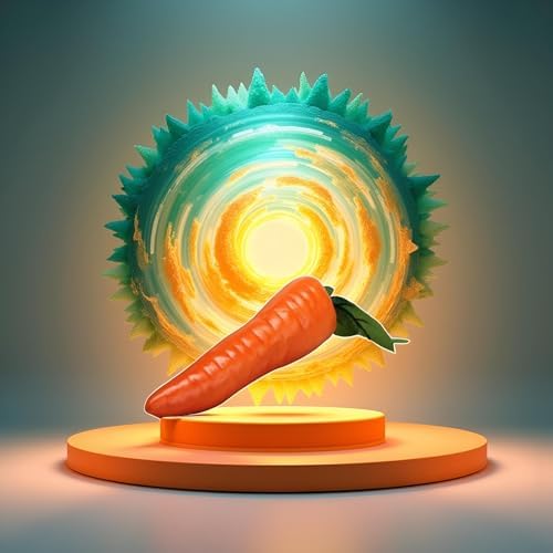 Orange Artificial Carrot Home Decor Reusable Plastic Carrot