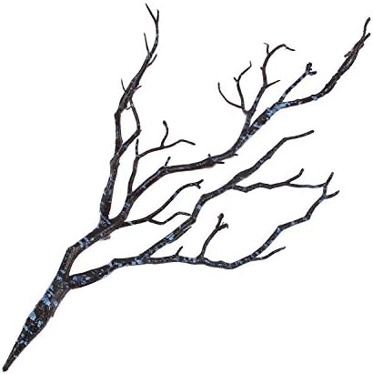 Artificial Flower Witch Antler Branch Blue 6 Inch