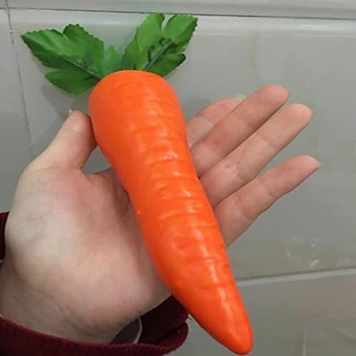 Lifelike Carrot Artificial Decorative Plant for Home Use