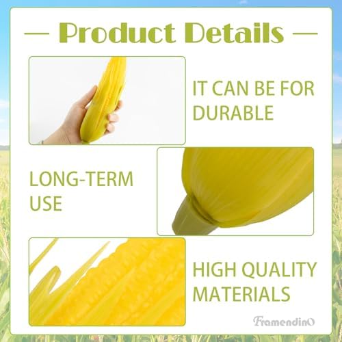 Framendino 8 Pack Artificial Corn Decorations
