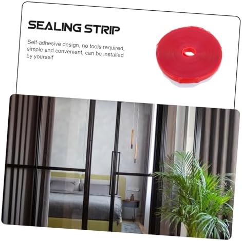 HOMSFOU Self-Adhesive Door Weather Stripping Seal Strip