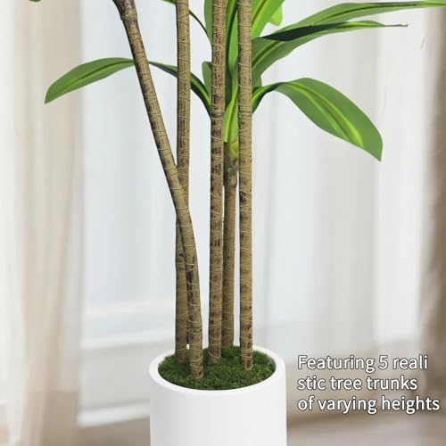 Gaoqisi Artificial Dracaena Tree 5FT Decor